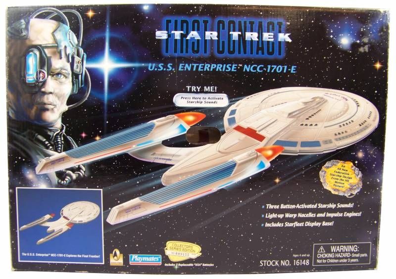 Star Trek Insurrection USS Enterprise NCC-1701-E Playmates Body Only 1996 Vintage