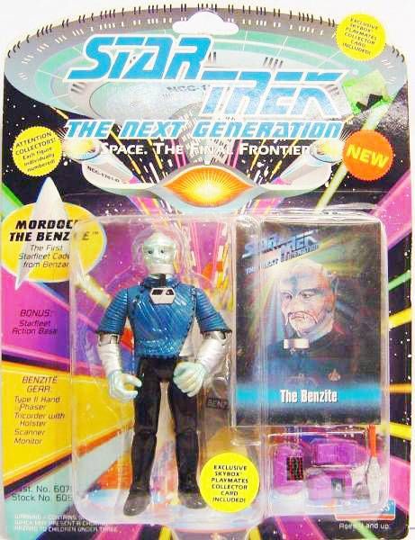 Playmates Toys Star Trek Tng Mordock The Benzite Action Figure for sale online 
