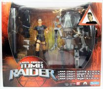 Playmates - Tomb Raider the Movie - Figurine 16cm - Lara Croft vs. S.I.M.O.N.