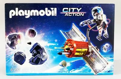 Playmobil - City Action (2014) - Satellite avec Laser et M�t�orite (6197)