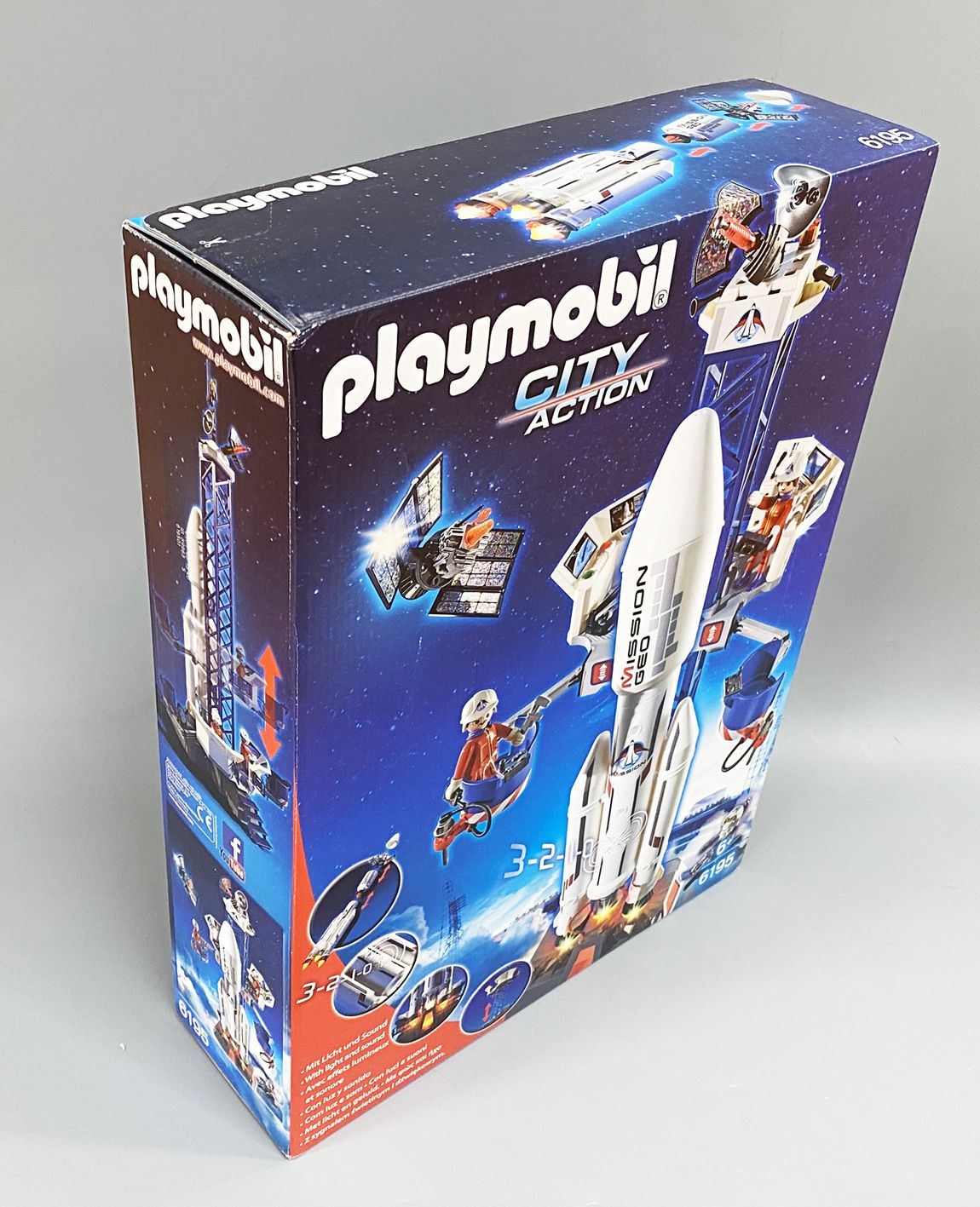 - City Action Space Rocket with Launch (6195)