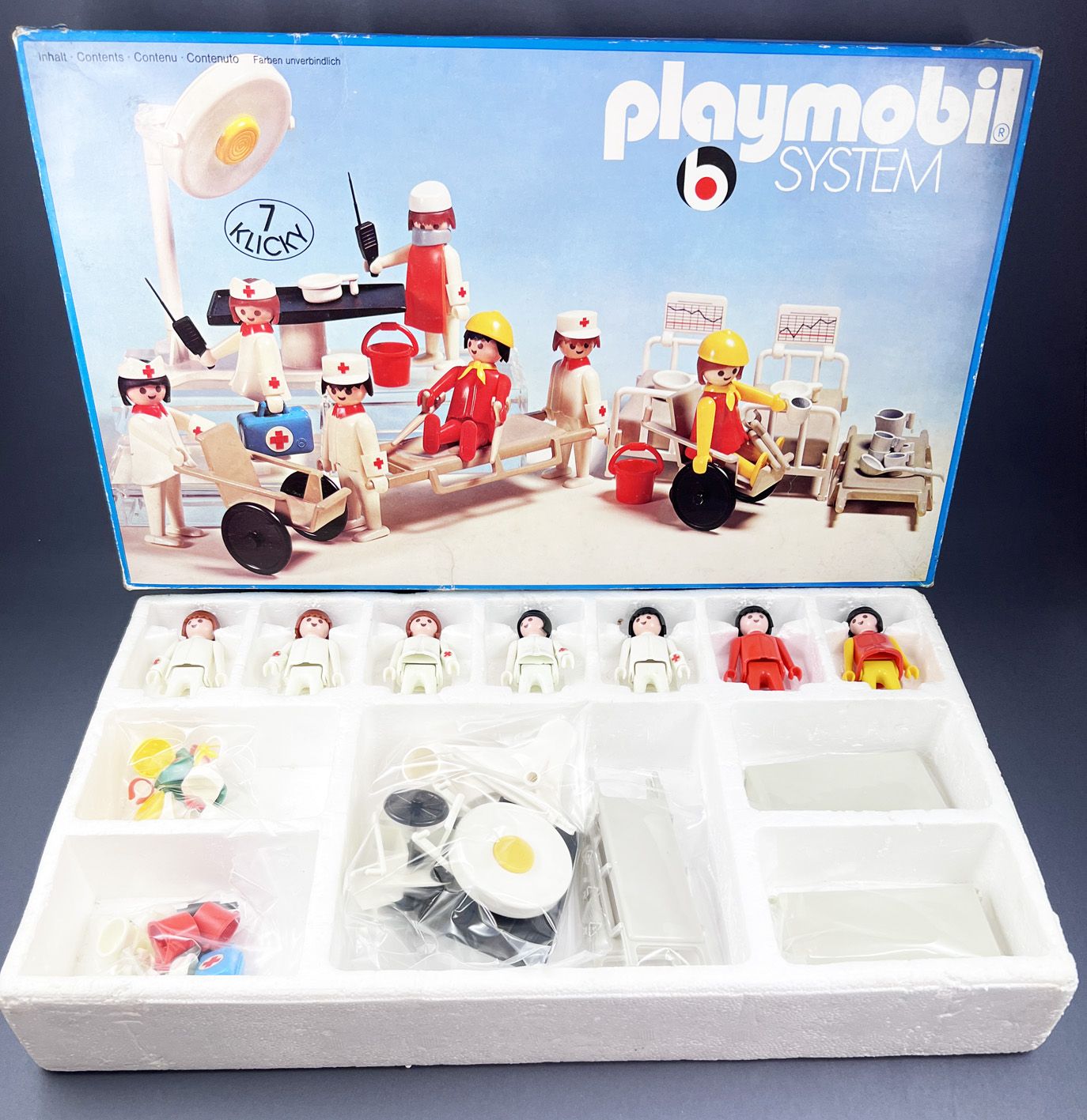 Playmobil - Hôpital (1976) Ref.3404 (boite française)