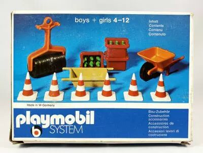 Playmobil - Mat�riel de Chantier (1974) Ref.3202
