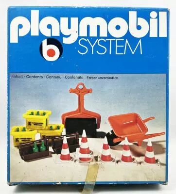 Playmobil - Mat�riel de Chantier (1976) Ref.3202
