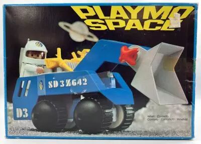 Playmobil - Playmo Space (1982) - Space Front Loader n� 3557
