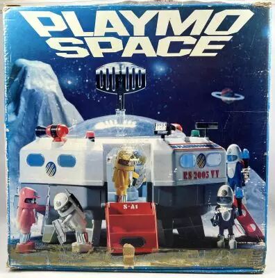 【未開封】プレイモービル PLAYMO SPACE 3536 宇宙ステーション Playmobil - Playmo Space (1980) - Space Station n°3536 (loose w/box)