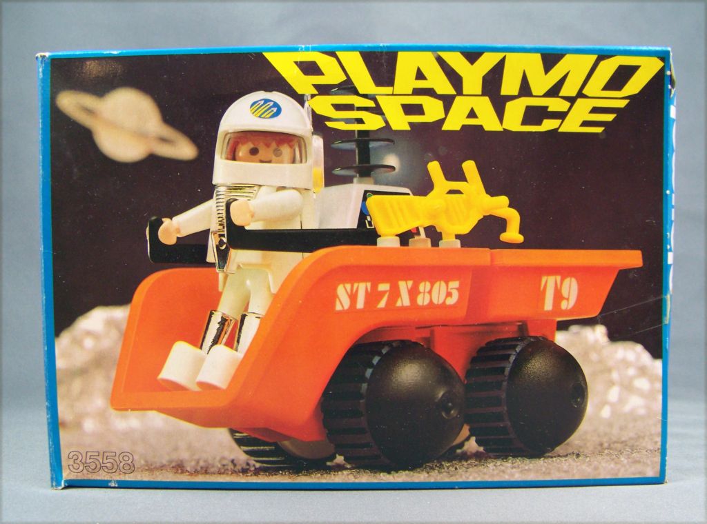 natuurlijk Uitbarsten Naar behoren Playmobil - PlaymoSpace (1982) - Lunar Dumper n° 3558