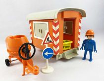 Playmobil - Site Shelter and Worker (1976) Ref.3207