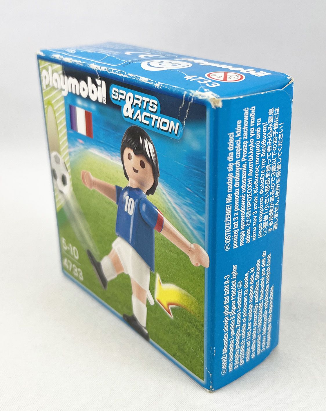 Playmobil - Sports & Action (2011) - #4733 Footballeur Equipe de France