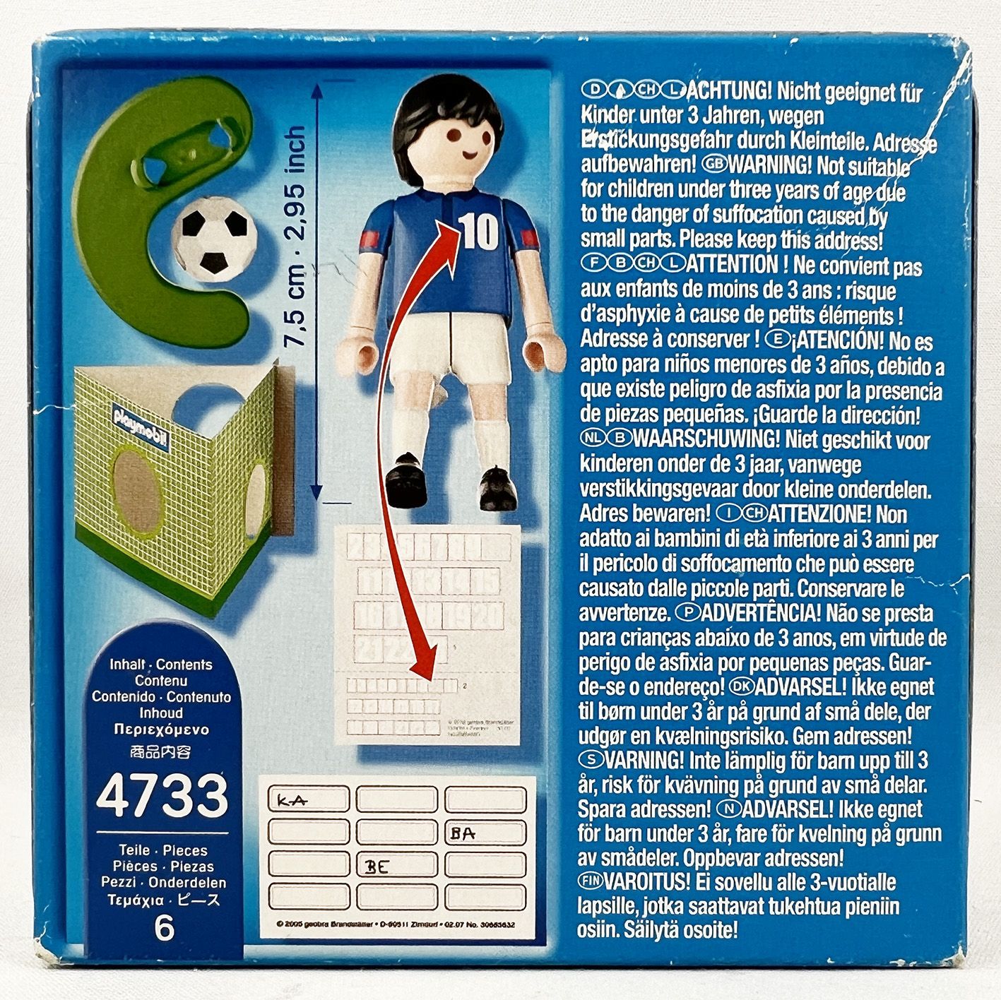 Geobra / Playmobil / Football Player 