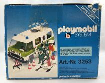 Playmobil 3253 - Police Truck (1977) - With Box - Complete