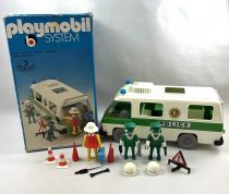 Playmobil 3253 - Police Truck (1977) - With Box - Complete