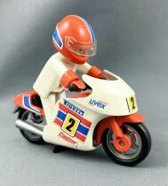 Playmobil 3303 - Pilote Moto Course (1988)
