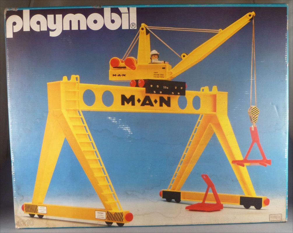 Romper ensayo Agotar Playmobil 4210 - Man Crane - Mint in Sealed Box