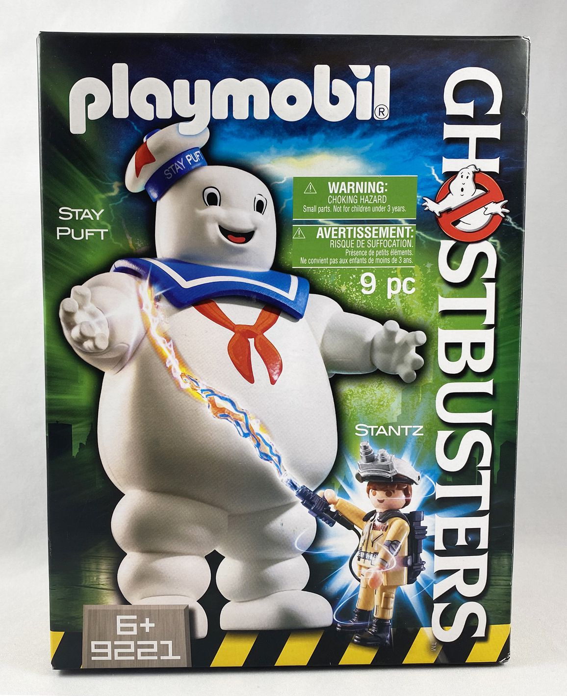 Allergie Productie naaien Playmobil Ghostbusters - Stay Putf (Marshmallow Man) & Stantz n°9221