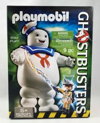 Playmobil Ghostbusters - Stay Putf (Marshmallow Man) & Stantz n�9221