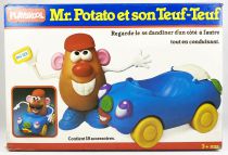 Playskool 1986 - Mr. Potato Head & His Funny-Faced Car (loose w/box)