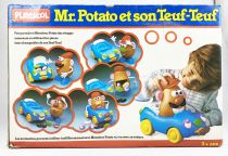 Playskool 1986 - Mr. Potato Head & His Funny-Faced Car (loose w/box)