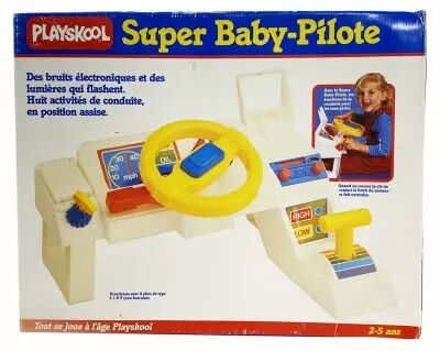 Playskool 1986 - Super Baby-Pilote (Super Sound Driver)