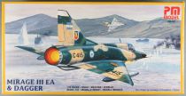 PM Model PM-207 - Avion Mirage III EA & Dagger 1/72 Neuf Boite