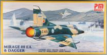PM Model PM-207 - Mirage III EA & Dagger Jet Fighter 1:72 MIB