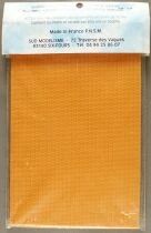 P.N. Sud Mod&eacute;lisme 8723 Ho 2 Feuilles Plastiques Toiture Tuiles M&eacute;caniques 180x112mm Neuve Blister