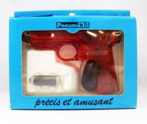 Pneuma.Tir - Syljeux France - Red Translucent Gun (mint in box)