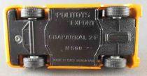 Politoys-E Export # 560 Chaparral 2F Yellow no Box 1:43
