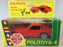 Politoys-E Export # 561 Aston Martin DBS Orange Mint in Box 1:43