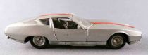 Politoys-E Export # 588 Jaguar Pirana Bertone Grey no Box 1:43