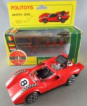 Politoys-E Export # 594 Abarth 3000 Orange Mint in Box 1:43