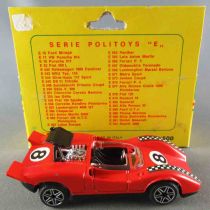 Politoys-E Export # 594 Abarth 3000 Orange Mint in Box 1:43