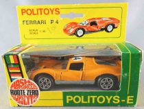 Politoys-E Export N° 574 Ferrari P 4 Jaune Neuve Boite 1/43