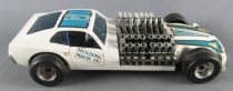 Politoys M 27 Mustang Mach IV Dragster Blanche
