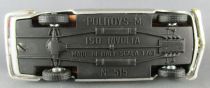 Politoys M Art. 515 Iso Rivolta Coupé GT Grey Metalized Mint in Box 1