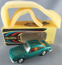 Politoys M Art. 533 Fiat Coupé 1200 S OSI Bleu Vert Métallisé Neuve Boite