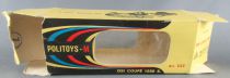 Politoys M Art. 533 Fiat Coupé 1200 S OSI Blue Green Metalized Mint in Box