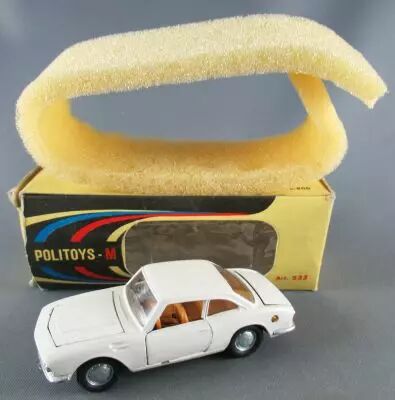 Politoys M Art. 533 Fiat Coup� 1200 S OSI White Mint in Box 2