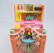 Polly Pocket - Bluebird Toys 1991 - Polly Pocket Funtime Clock Playset (Horloge)