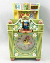 Polly Pocket - Bluebird Toys 1991 - Polly Pocket Funtime Clock Playset Bleue (Horloge)