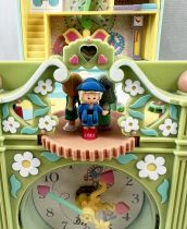 Polly Pocket - Bluebird Toys 1991 - Polly Pocket Funtime Clock Playset Blue (loose)