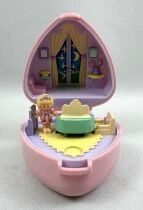Polly Pocket - Bluebird Toys 1991 - Polly\'s big night out ring case (loose)