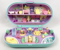 Polly Pocket - Bluebird Toys 1992 - Baby Sitting Stamper (loose)