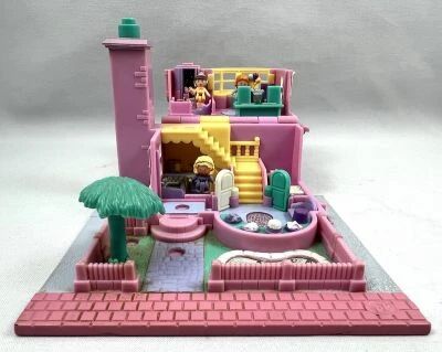 Polly Pocket - Bluebird Toys 1993 - Bay Window House (loose)