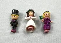 Polly Pocket - Bluebird Toys 1993 - Light Up Wedding Chapel - Pollyville - Occasion