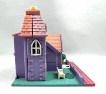 Polly Pocket - Bluebird Toys 1993 - Light Up Wedding Chapel - Pollyville - Occasion