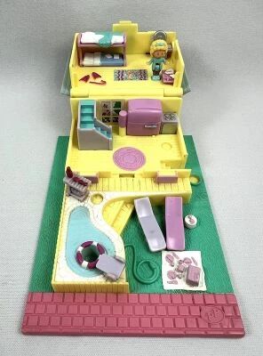 Polly Pocket - Bluebird Toys 1993 - Summer House (loose)
