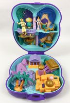 Polly Pocket - Bluebird Toys 1995 - Disney\'s Aladdin Playcase (loose)