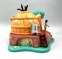 Polly Pocket - Bluebird Toys 1995 - Disney\'s Pocahontas Powhatan Home (loose)