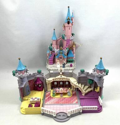 Polly Pocket - Bluebird Toys 1995 - Disney\'s The Cinderella Enchanted Castle (loose)